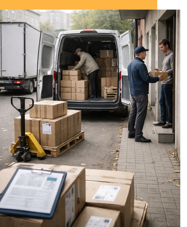 Доставка грузов от двери до двери с таможней от 46368 руб.