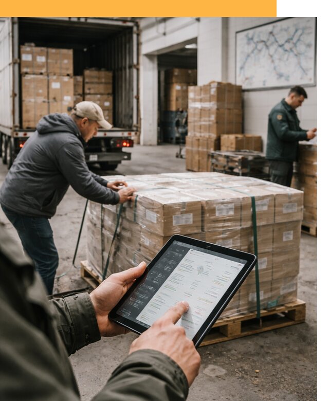 Международные перевозки через третьи страны от 12365 руб