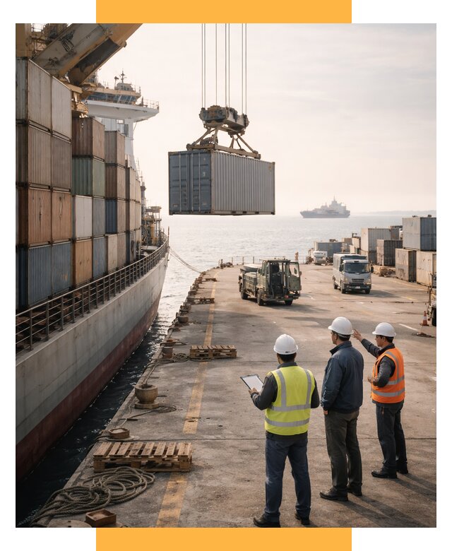 Морские перевозки грузов по миру от 46368 р. | СетСервис-Дль