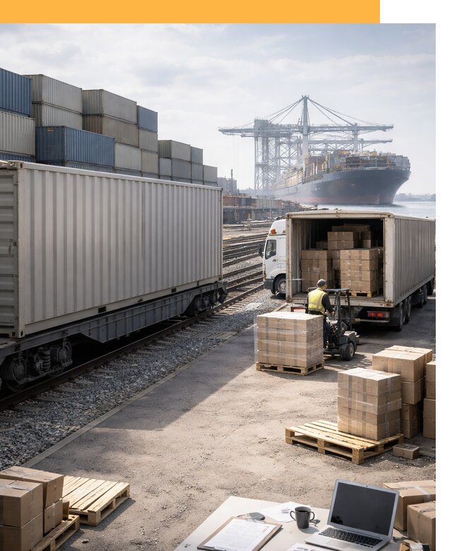 Мультимодальные перевозки грузов по миру от 46368 руб