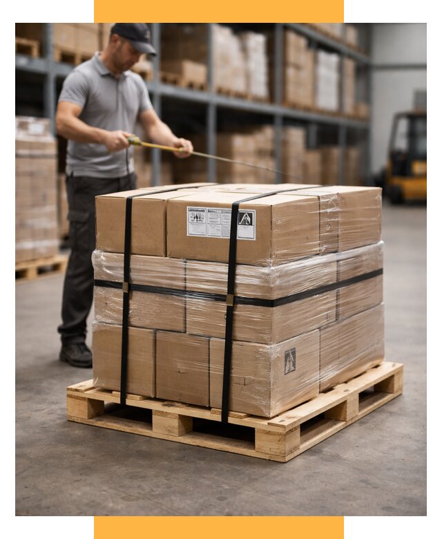 Упаковка и паллетирование грузов от 3606 р. | СетСервис-Дль