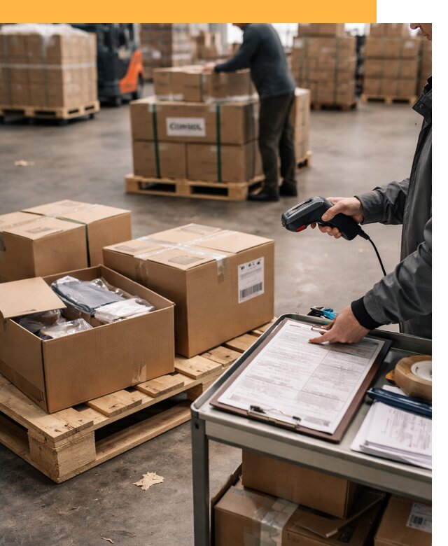 Сборные грузы из Китая: доставка, склад и таможня от 18547