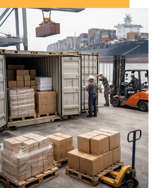 Контейнерные перевозки из Китая под ключ от 123648 руб/контейнер