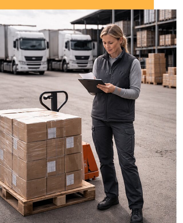 Доставка грузов из Европы к дверям клиента от 12365 руб