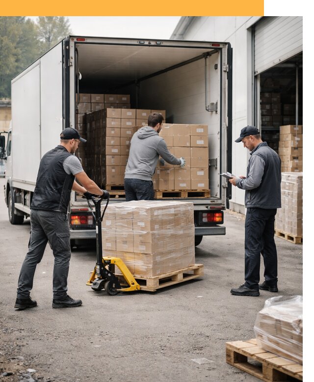 Автоперевозки из Европы до двери по цене от 87584 руб/т