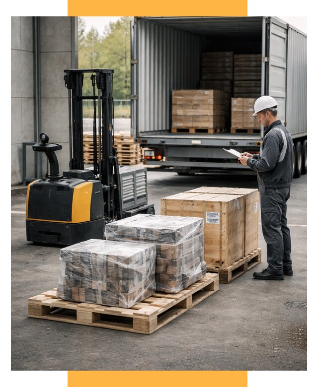 Доставка оборудования из Европы под ключ от 46368 р. | СетСервис-Дль