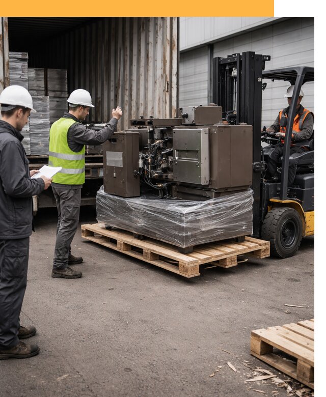 Доставка промышленного оборудования из Европы от 46368