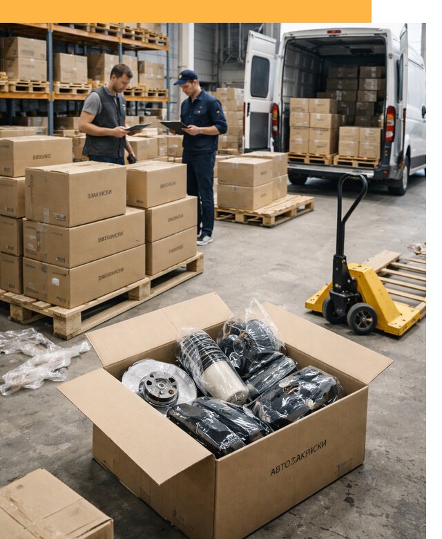 Доставка автозапчастей из Европы от 12880 руб быстро и надёжно