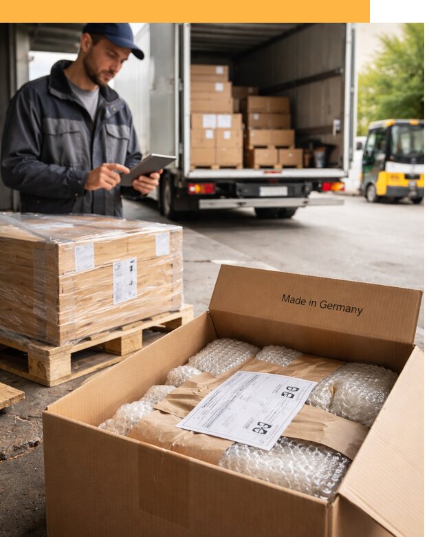 Доставка грузов из Германии от 46368 руб с таможенным оформлением