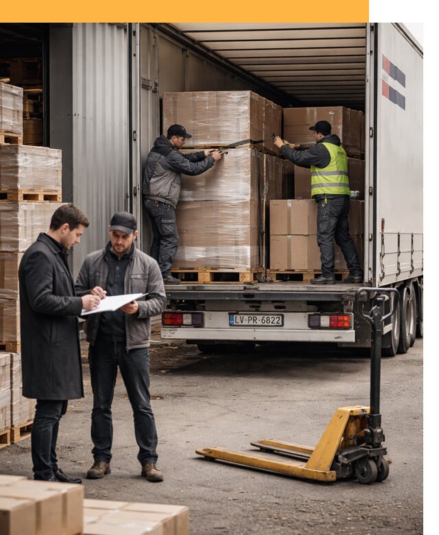 Автоперевозки из Латвии — международная доставка от 77280