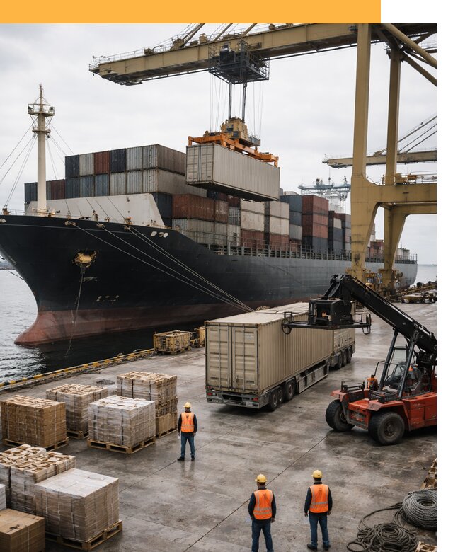 Морские перевозки из Индии: доставка FCL/LCL, таможня от 123648