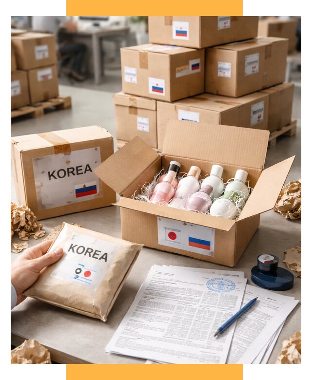 Доставка косметики из Кореи от 8758 р. под ключ | СетСервис-Дль
