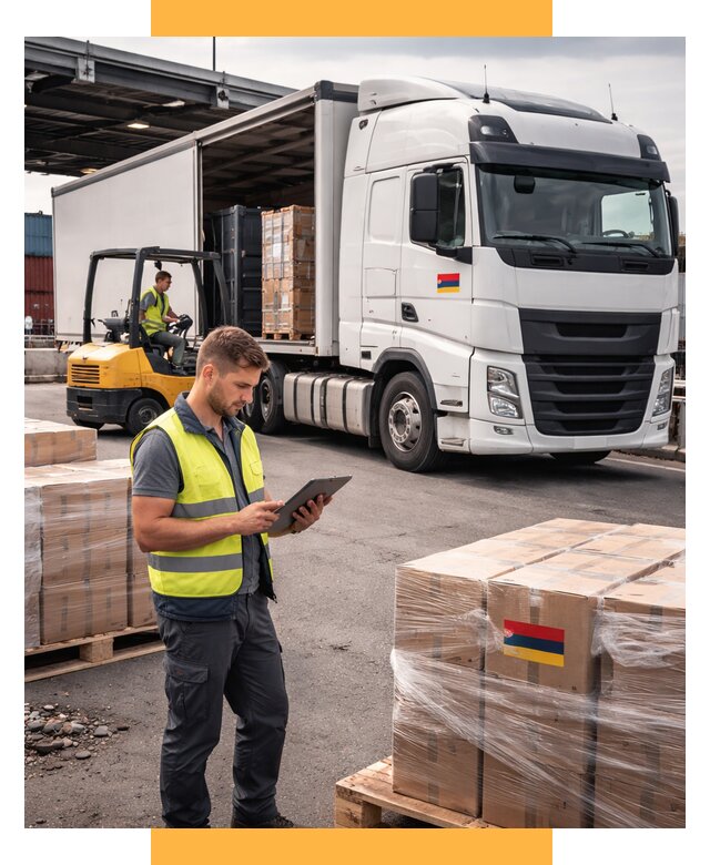 Автоперевозки из Армении от 97888 р. — услуги СетСервис-Дль