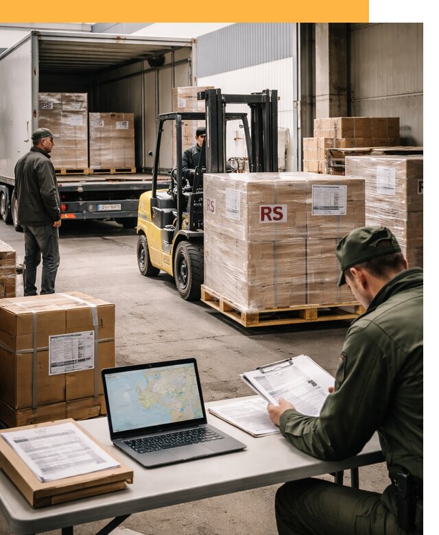 Доставка грузов в Сербию от 46368 руб, международные перевозки