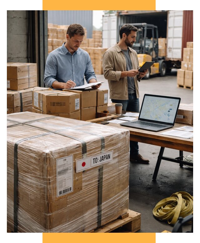 Доставка грузов в Японию от 25760 р., логистика СетСервис-Дль