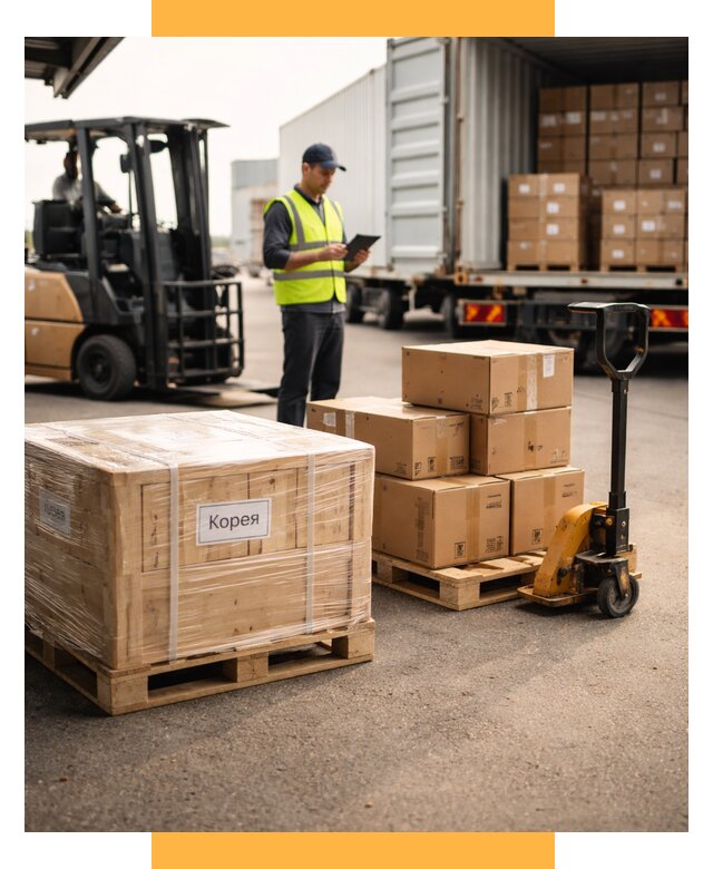 Доставка грузов в Корею из России от 36064 р. | СетСервис-Дль