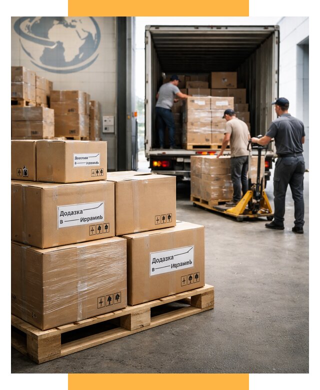 Доставка грузов в Израиль и экспорт от 46368 р. СетСервис-Дль