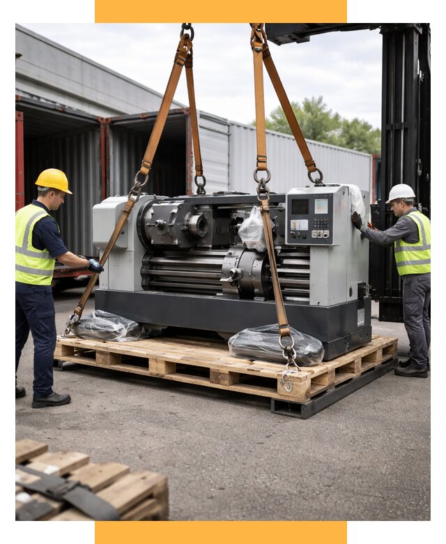 Перевозка станков и таможня от 61824 р. | СетСервис-Дль логистика