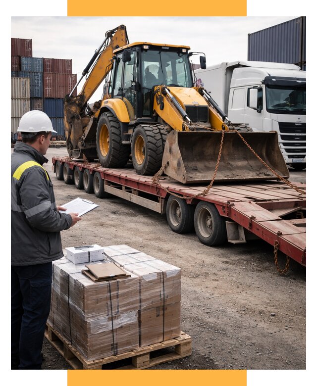 Международная перевозка спецтехники от 46368 р., СетСервис-Дль