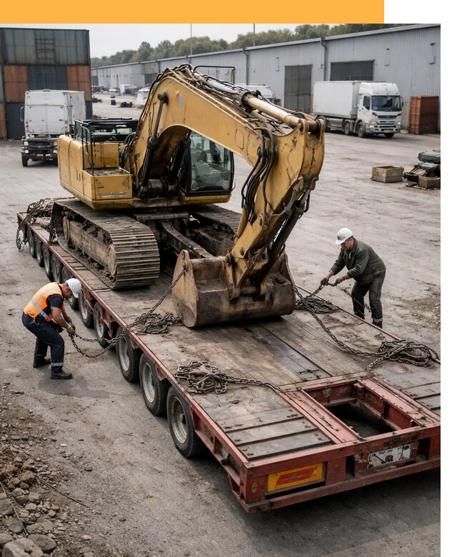 Перевозка спецтехники по России и миру от 46368 руб