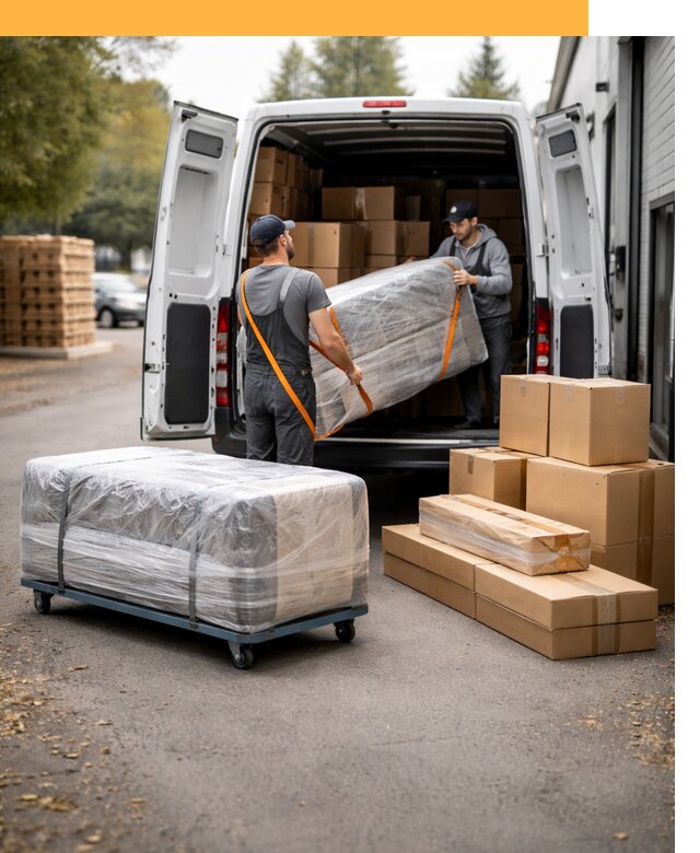 Перевозка мебели по России и за рубеж с таможней от 7728