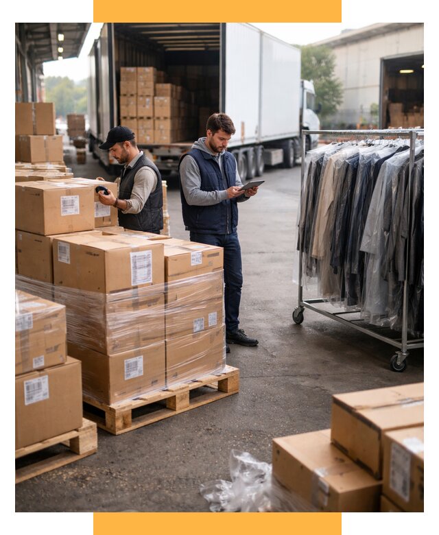 Перевозка и доставка одежды из Китая от 7728 р., СетСервис-Дль