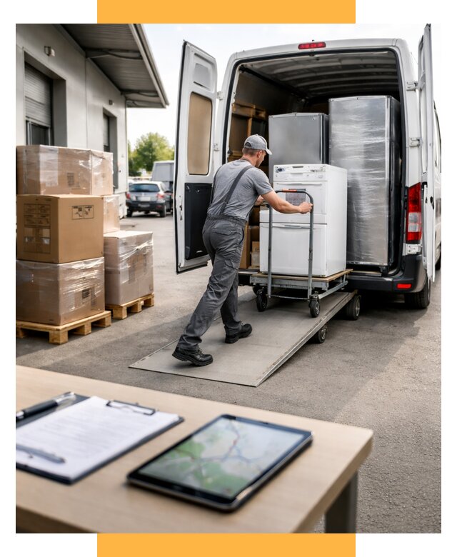 Перевозка бытовой техники от 6698 р. - логистика СетСервис-Дль