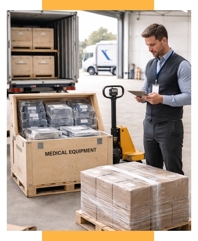 Перевозка медицинского оборудования от 15456 р. в СетСервис-Дль