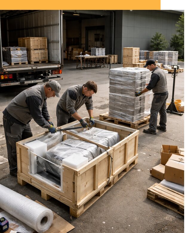 Перевозка выставочных грузов по миру от 25760 руб за м2 с таможней