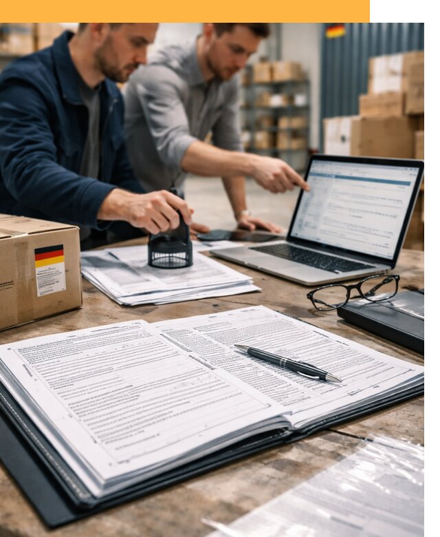 Таможенное оформление грузов из Германии от 9274 руб.