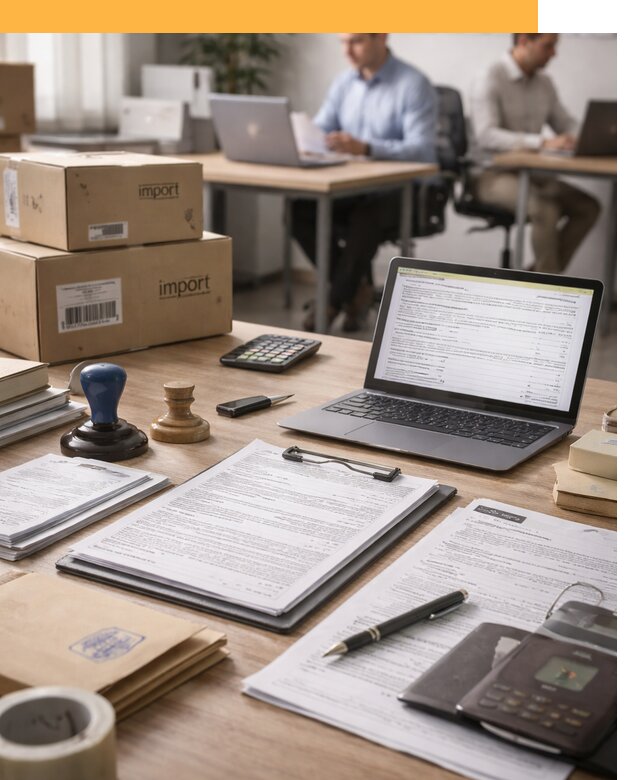 Таможенное оформление импорта от 15456 руб. с полным сопровождением