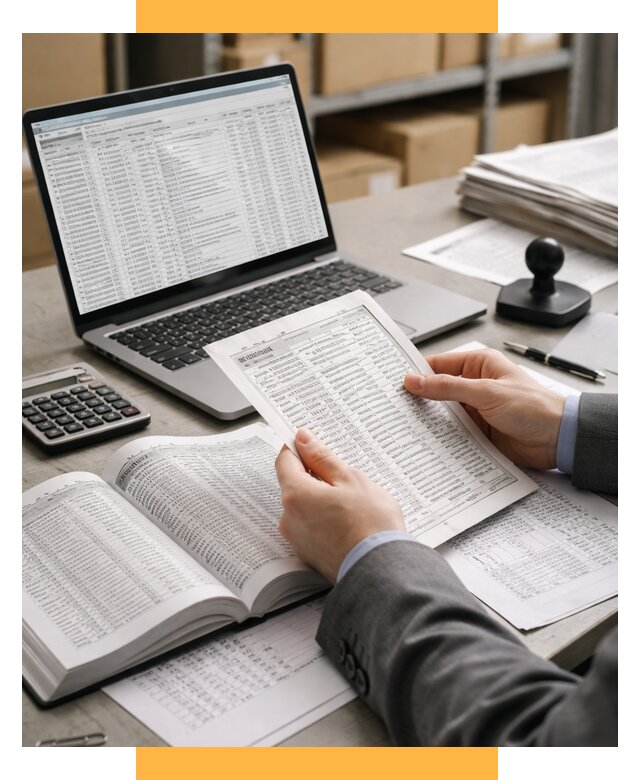 Подбор и проверка кода ТН ВЭД от 2576 р. - СетСервис-Дль