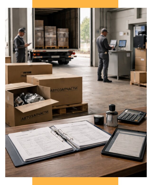 Таможенное оформление автозапчастей под ключ от 8758 р., СетСервис-Дль
