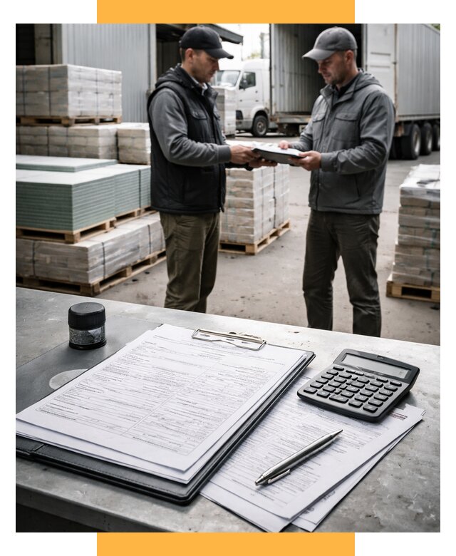 Таможенное оформление стройматериалов от 8758 р. | СетСервис-Дль
