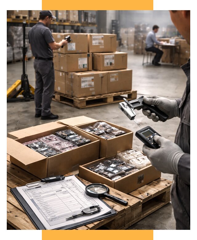 Инспекция товара в Китае от 7728 р. - СетСервис-Дль контроль качества