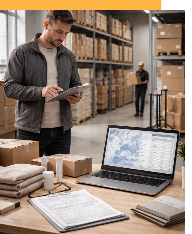 Закупка товаров в Европе под ключ: доставка, таможня от 7728 руб