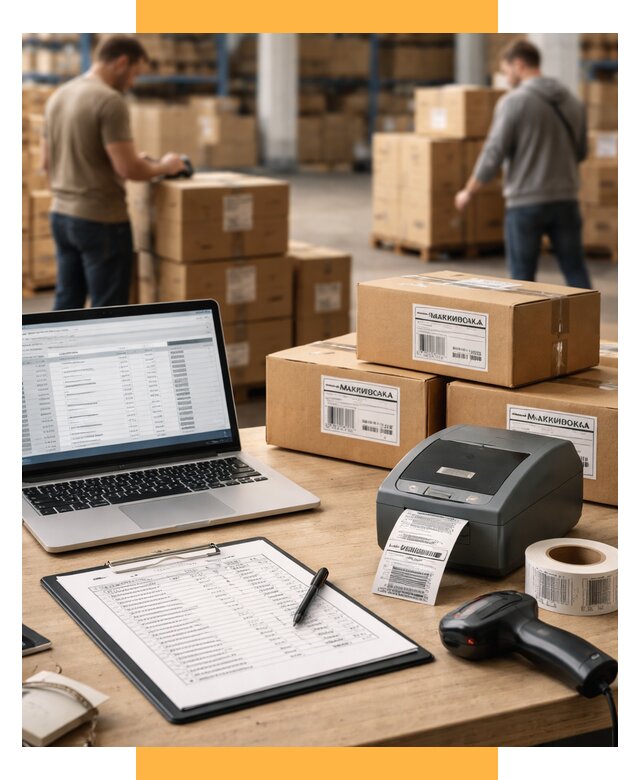 Маркировка импортных товаров от 4637 р. под ключ, СетСервис-Дль